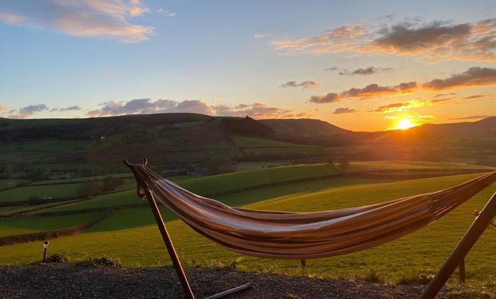 Watch the sunset across the gorgeous valley.